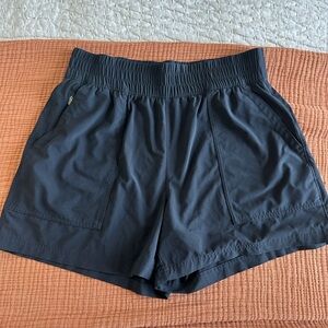 Athleta shorts. Black color. Baggy fit, pockets